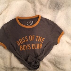 Graphic screen print T-shirt